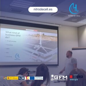 Presentación Group Meeting del proyecto NITRO-D-CELL en IMDEA Energía.