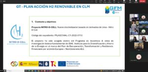 Nitro-D-Cell participa en la definición del Plan de Acción del Hidrógeno de CLM